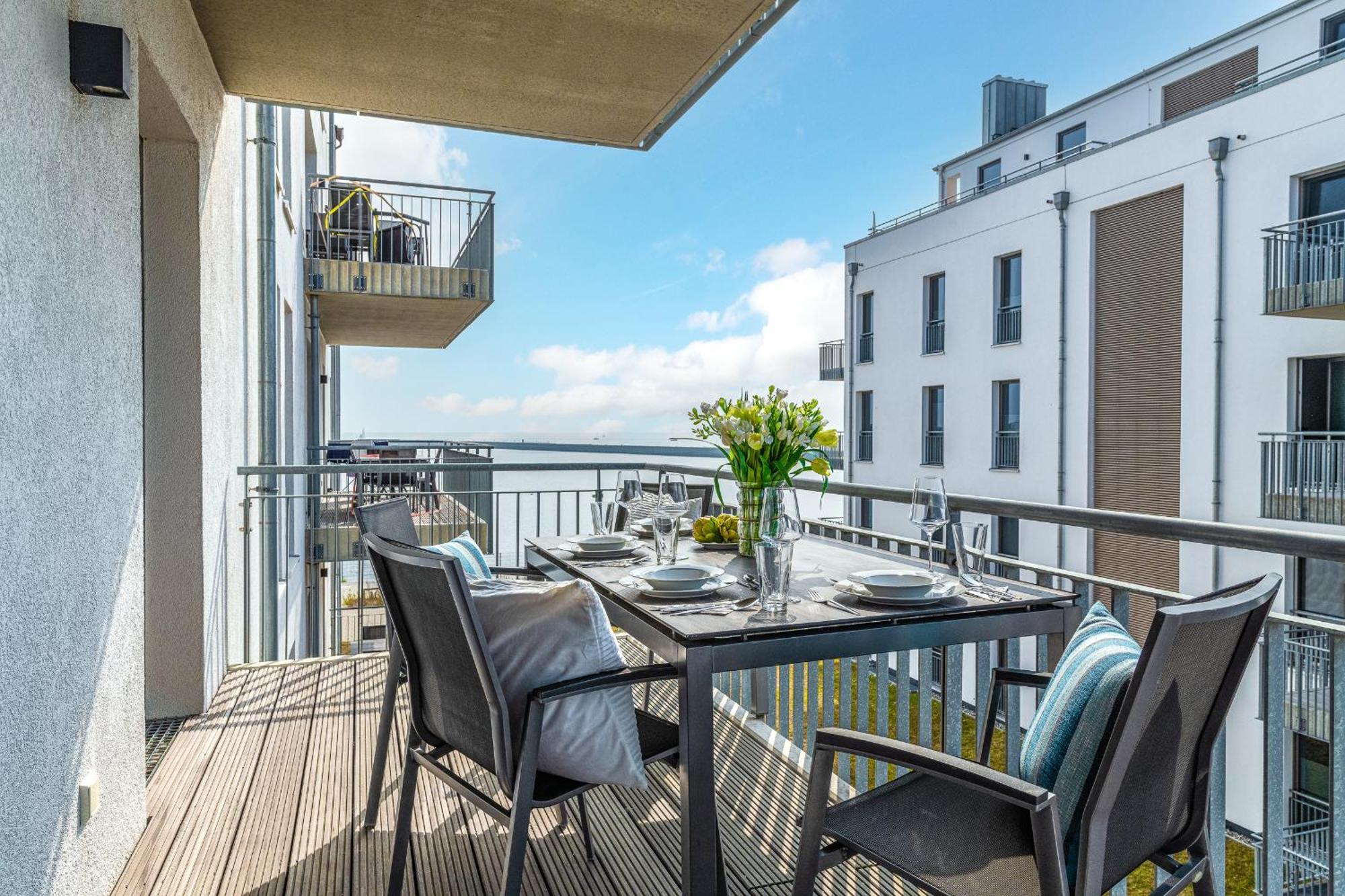 Апартаменты Ocean Storm- 2 Og, Balkon, Kamin Ольпениц Экстерьер фото